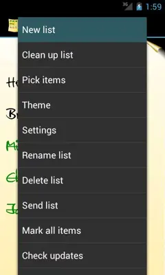 OI Shopping list android App screenshot 4